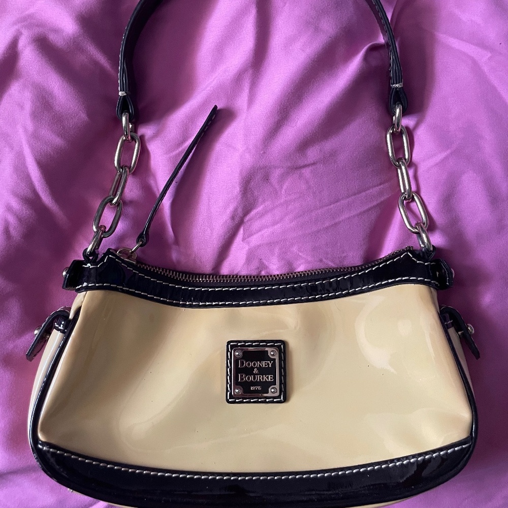 Dooney & Bourke Top Zip Patent Leather Minibag